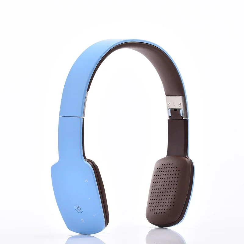 Auriculares Inalámbricos Bluetooth Plegables (azules) Auriculares Deportivos Estéreo Con Función Manos Libres Bluetooth