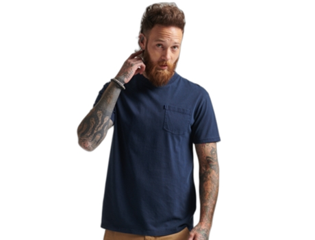 T-shirts SUPERDRY Hombre (S - Algodón - Multicolor)