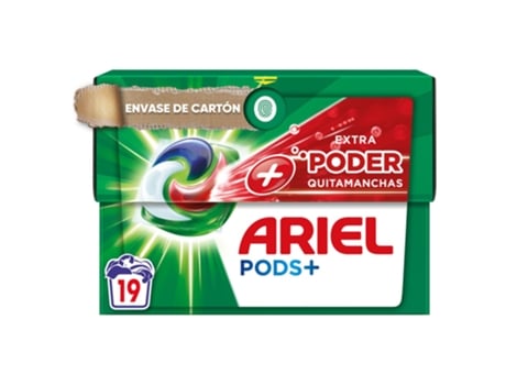 Poder Pods 3 En 1 Extra 19 Lavagens Transparenteariel
