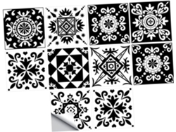 40 Pegatinas Decorativas Para Pared, Autoadhesivas Para Azulejos De Cocina Y Baño.