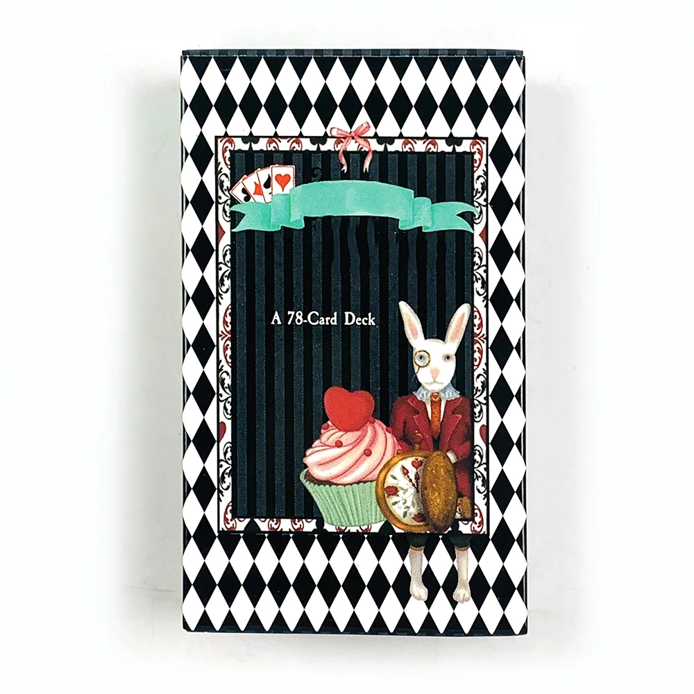 Tarot Fantasy 78 - Toca Do Coelho, Design Exclusivo, Papel Cartão De Alta Qualidade.