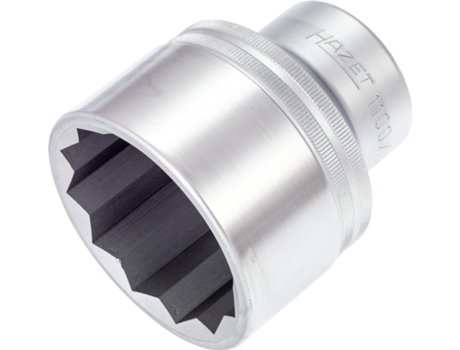 HAZET 1100Z-55 Llave de Vaso Hexagonal Doble: Cuadrado Hueco 1 Pulgada 25 Mm Perfil Hexagonal Doble Exterior 55 Mm