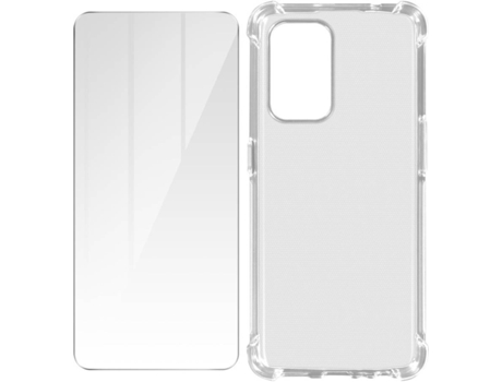 Kit Funda + Protector de Pantalla Oppo A94 5G AVIZAR Cristal Templado (Transparente)