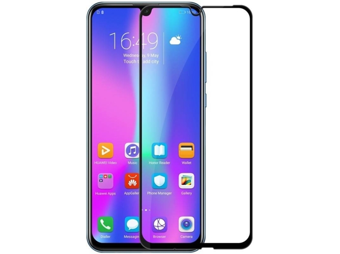 Protector de Cristal Templado Huawei P Smart+ 2019 WEPHONE ACCESORIOS Completo Negro