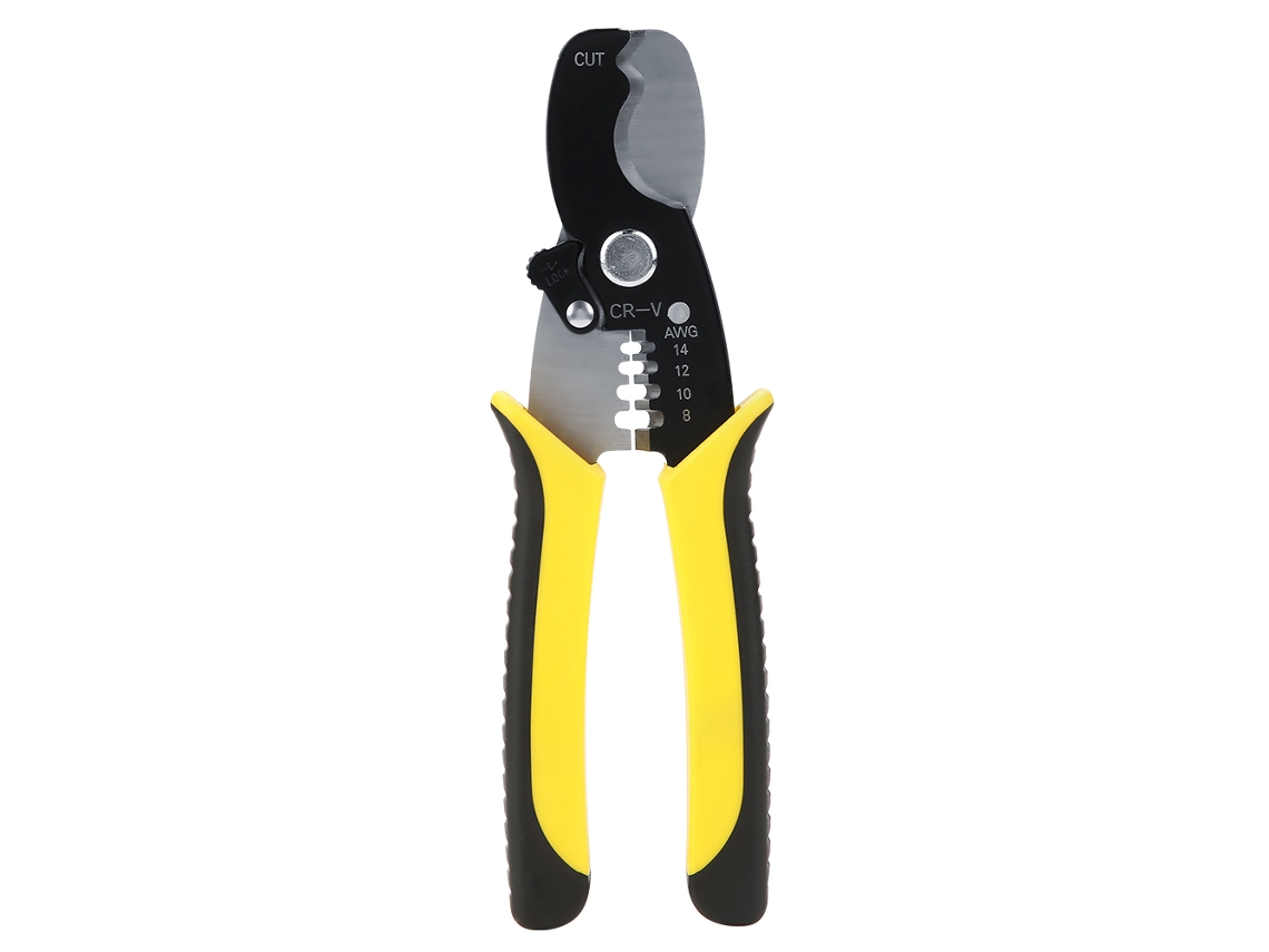 Alicates Pelacables Y Cortacables De Acero Inoxidable Con Mango Multifuncional Tu-065a