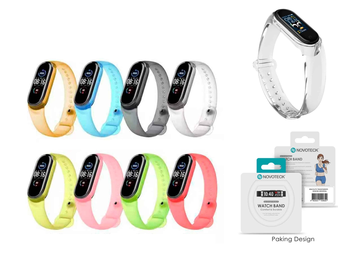 Pulsera Mi Bands transparente