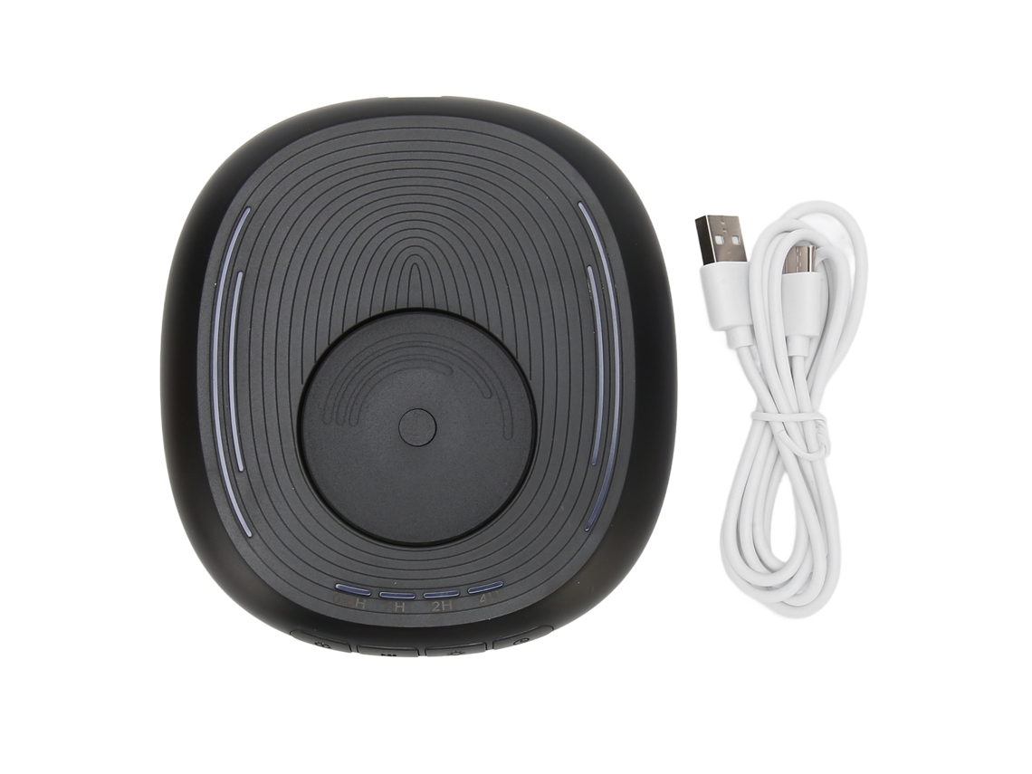 Dispositivo Automático Para Mover El Ratón Con Temporizador Y 7 Luces Led Para Evitar Que El Ordenador Se Duerma - Negro