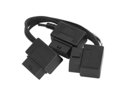 Cable de extensión OBD 2026-as-cabo de 16 pines, divisor de PVC ignífugo para vehículos