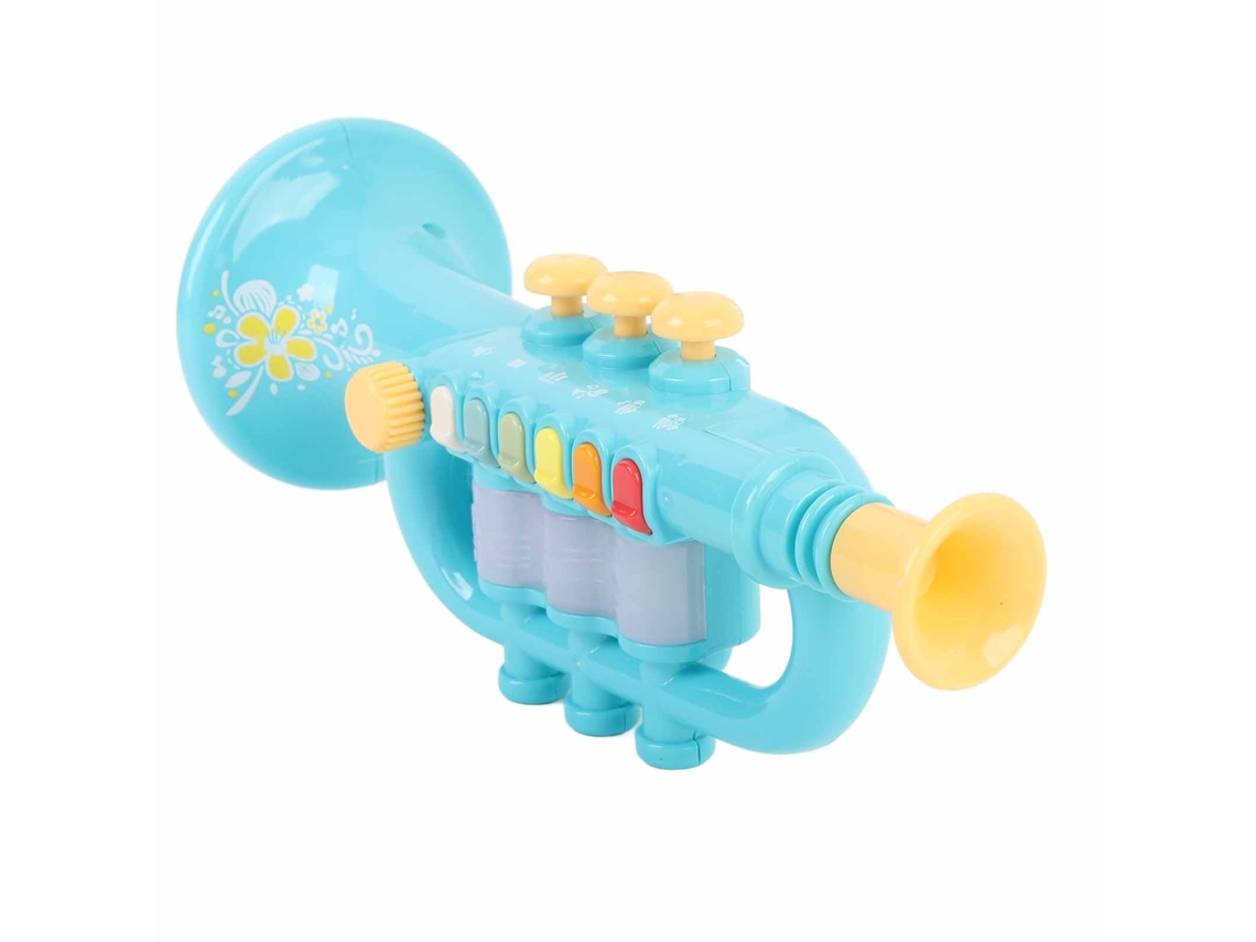 Trompeta De Juguete De Plástico Para Niños Y Niñas A Partir De 3 Años, Para Educación Musical, Color Rosa.