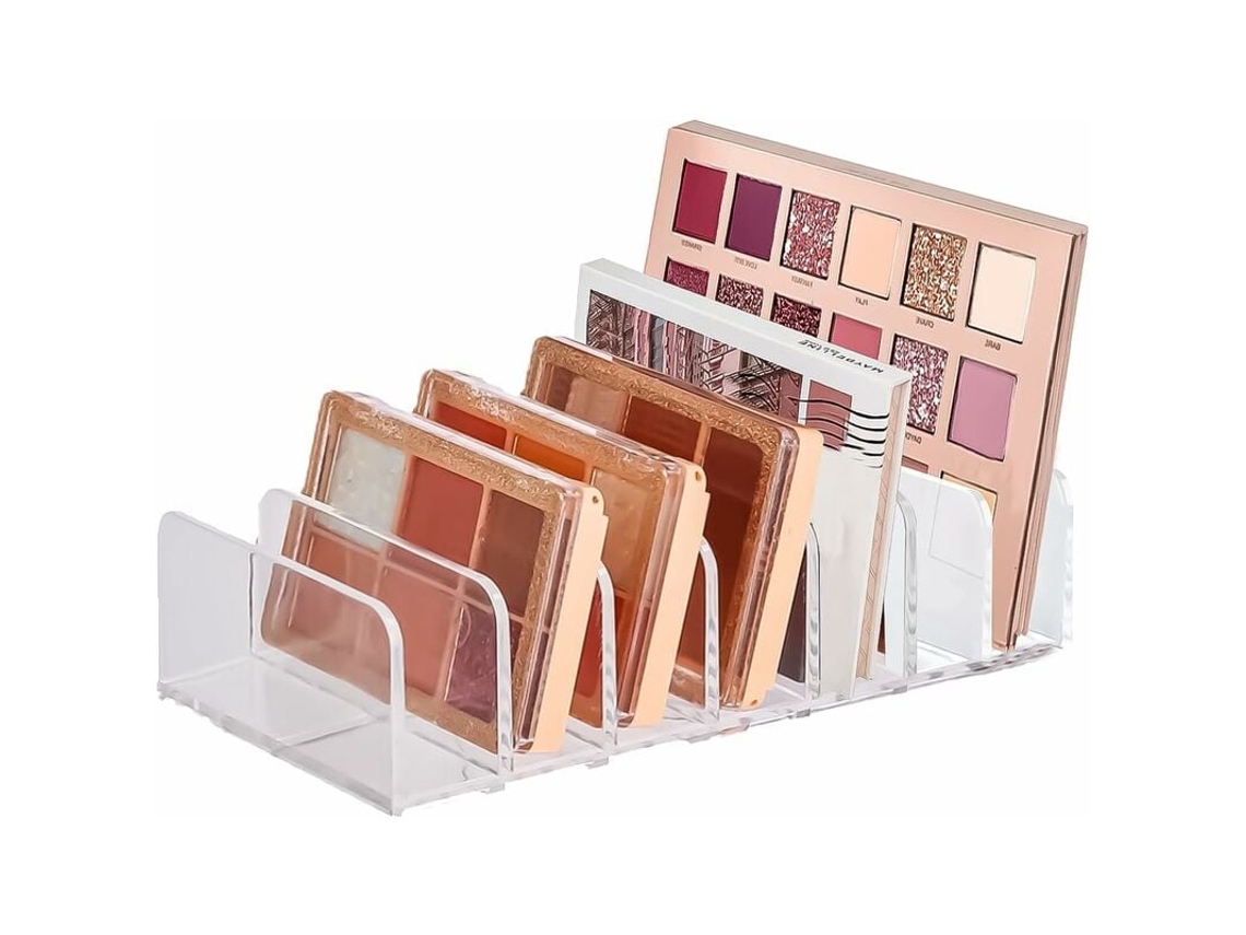 Organizador de Maquillaje, Caja de Almacenamiento de Acrílico, 7 Compartimentos NEVEANCE