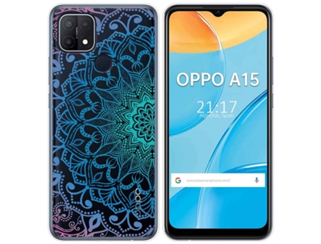 Carcasa Oppo A15 TUMUNDOSMARTPHONE Dibujos Transparente