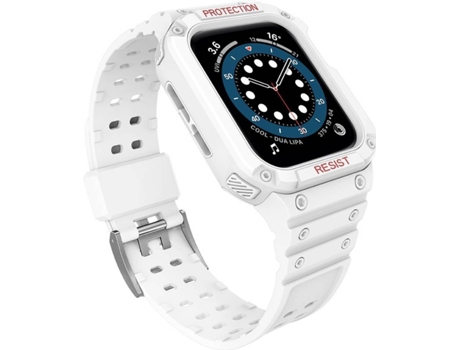 Funda Apple Watch Series 7/6/5/4/3/2/Se (45/44/42 mm) LMOBILE (Blanco)