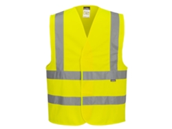 Chaleco de alta visibilidad Portwest con correas / Naranja / S/m