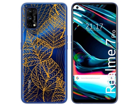 Carcasa Realme 7 Pro TUMUNDOSMARTPHONE Dibujos Transparente Multicolor