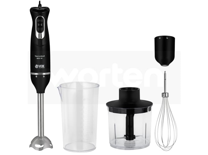 Batidora de mano + Accesorios VOX (600 W - Negro)