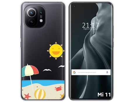 Carcasa Xiaomi Mi 11 5G TUMUNDOSMARTPHONE Dibujos Transparente Multicolor