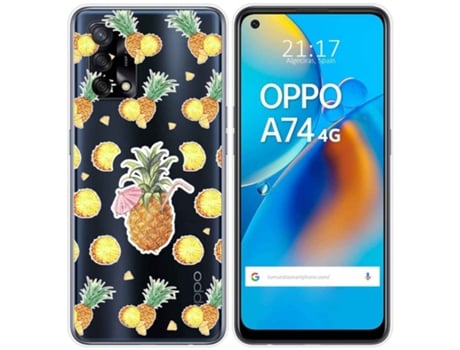 Carcasa Oppo A74 4G TUMUNDOSMARTPHONE Dibujos Transparente