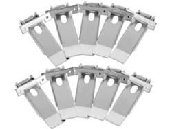 10 clips de resorte para iluminación empotrada y luminarias de techo, abrazaderas de fijación reforzadas para accesorios Gokoco