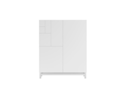 Zapatero HERDASA Volda Blanco, Blanco (112 x 90 x 27 cm)