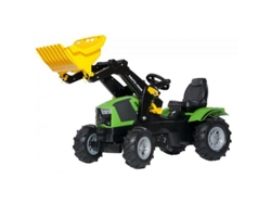 Tractor Deutz-Fahr 5120 ROLLYTOYS Trac Lader con Ruedas Neumáticas
