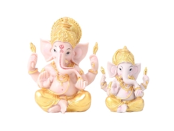 2 piezas estatua de dios elefante ALLINLESS