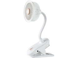 Ventilador De Escritorio Usb Mini Ventilador Eléctrico Portátil Con Clip Mano Recargable Por Silencioso Para