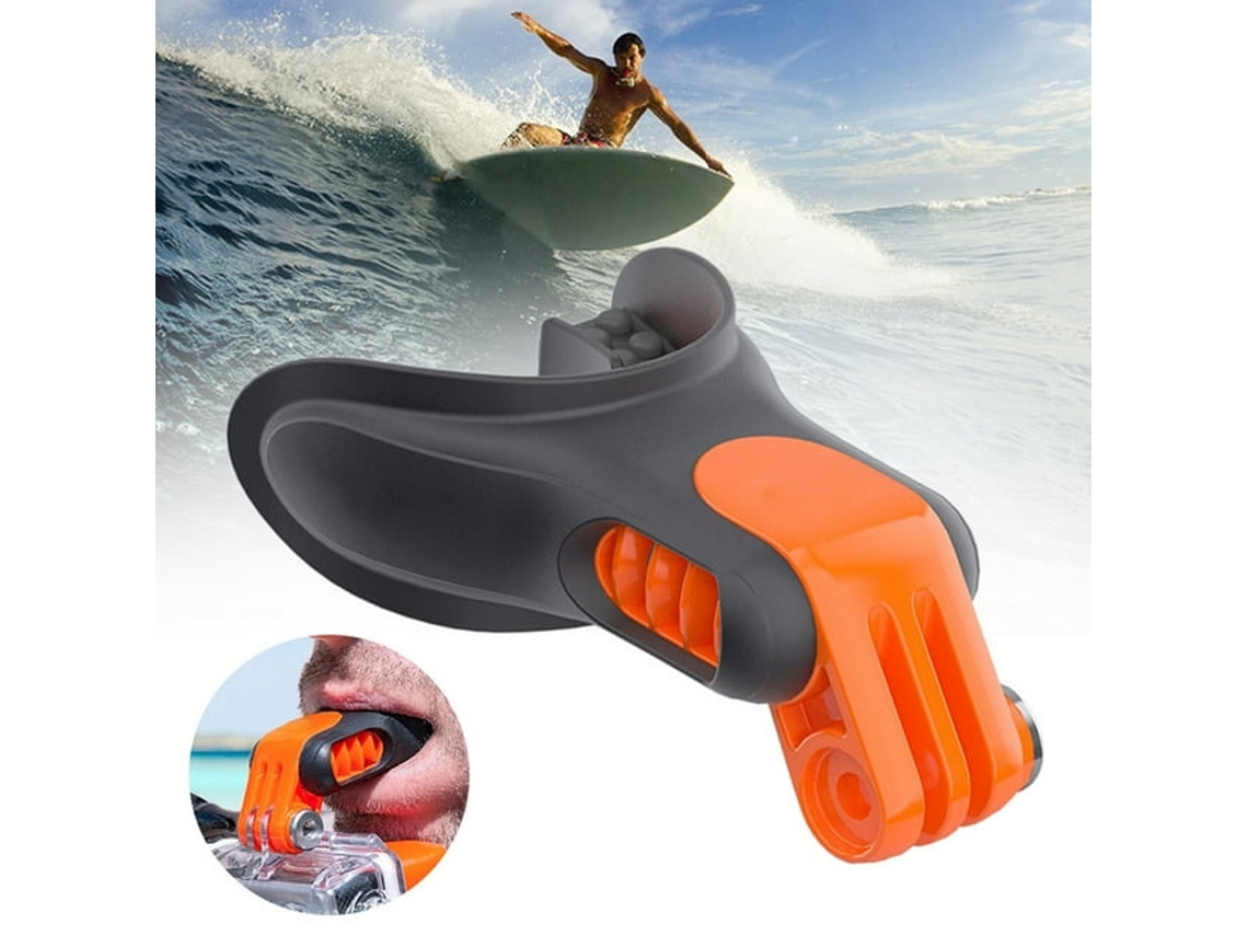 Accesorio portátil para cámara flotante de snowboard, soporte para boca de surf para GoPro Hero 7, 6, 5 y Siurn