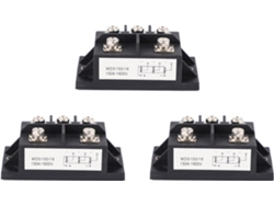 3 Rectificadores De Puente De Diodos Trifásicos Mds150a 150a Amp 1600v Cobre 150 Celsius Control De