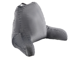 Almohada De Lectura Succebuy Lavable Tamaño Grande Con Espuma Viscoelástica, Gris