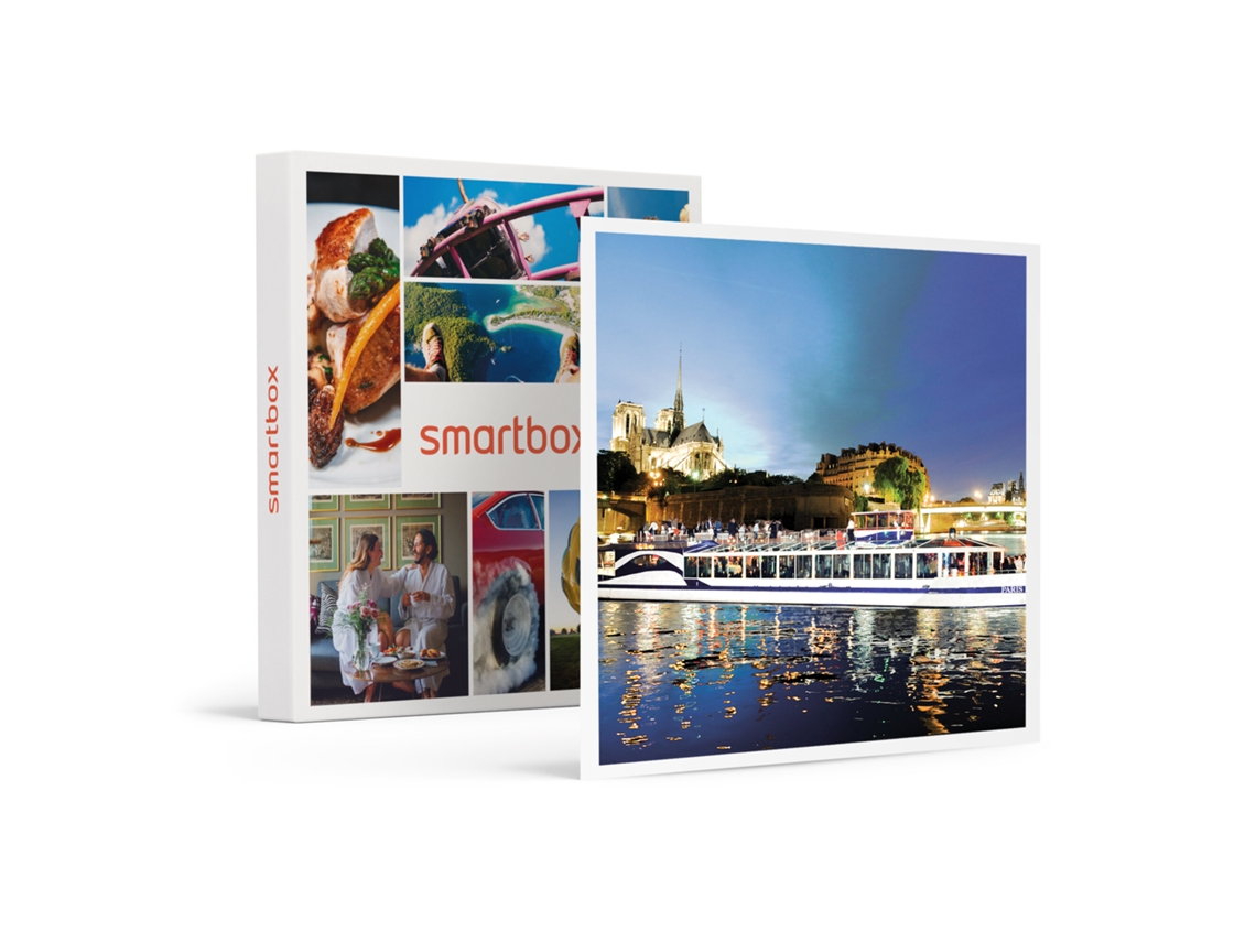 Caja Regalo SMARTBOX Crucero Gastronómico de 1H Y 45 Min Por El Sena Con Cena de Tres Platos En El Paris En Scène