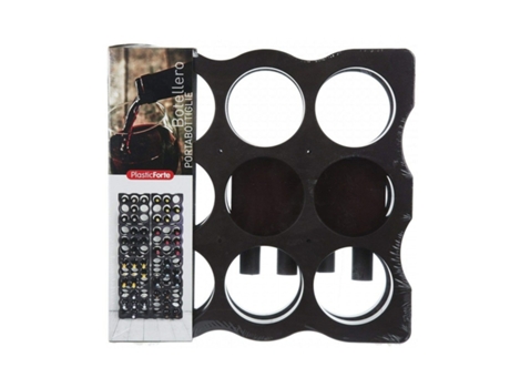Botellero De Plástico Apilable 36Cm X 34,5Cm X 17Cm PLASTICFORTE