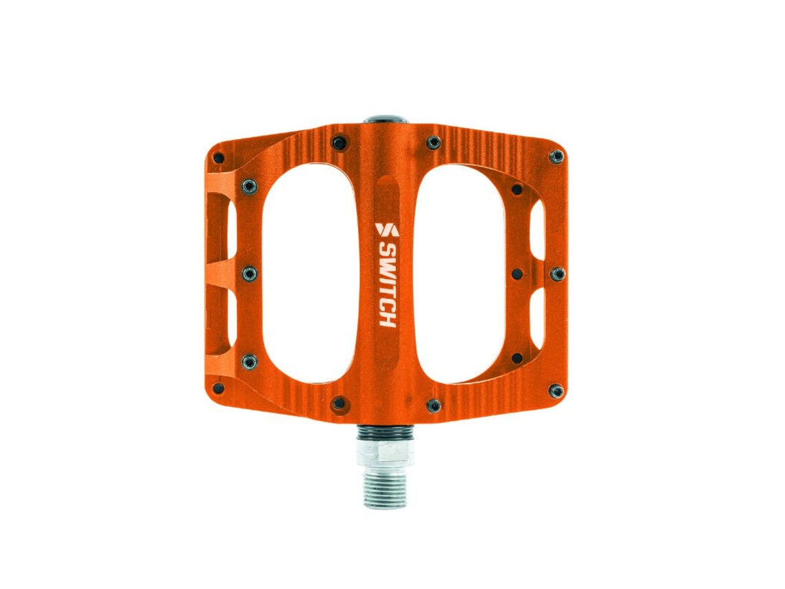 Par de pedales de aluminio con pasadores roscados SWITCH Freeride
