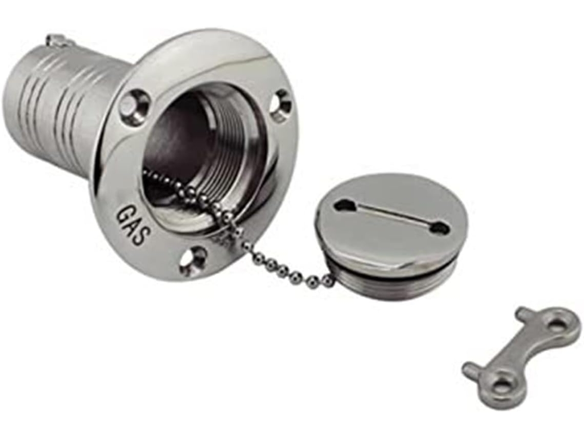 Material marino en acero inoxidable 316, 38 mm 1,5 bolsillos, 50 mm 2, Le Ravitaillement Carburant et Les SFUSHOS