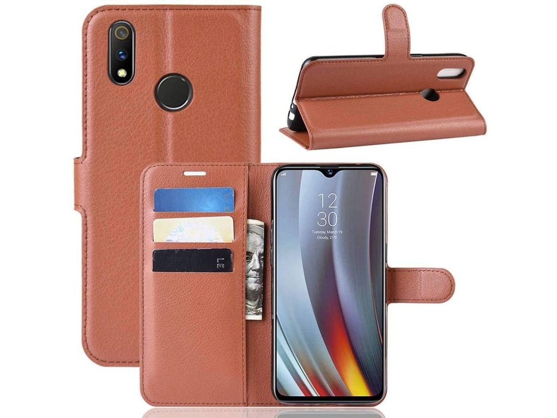 Funda Oppo me 3 Pro HONGWE. Marrón