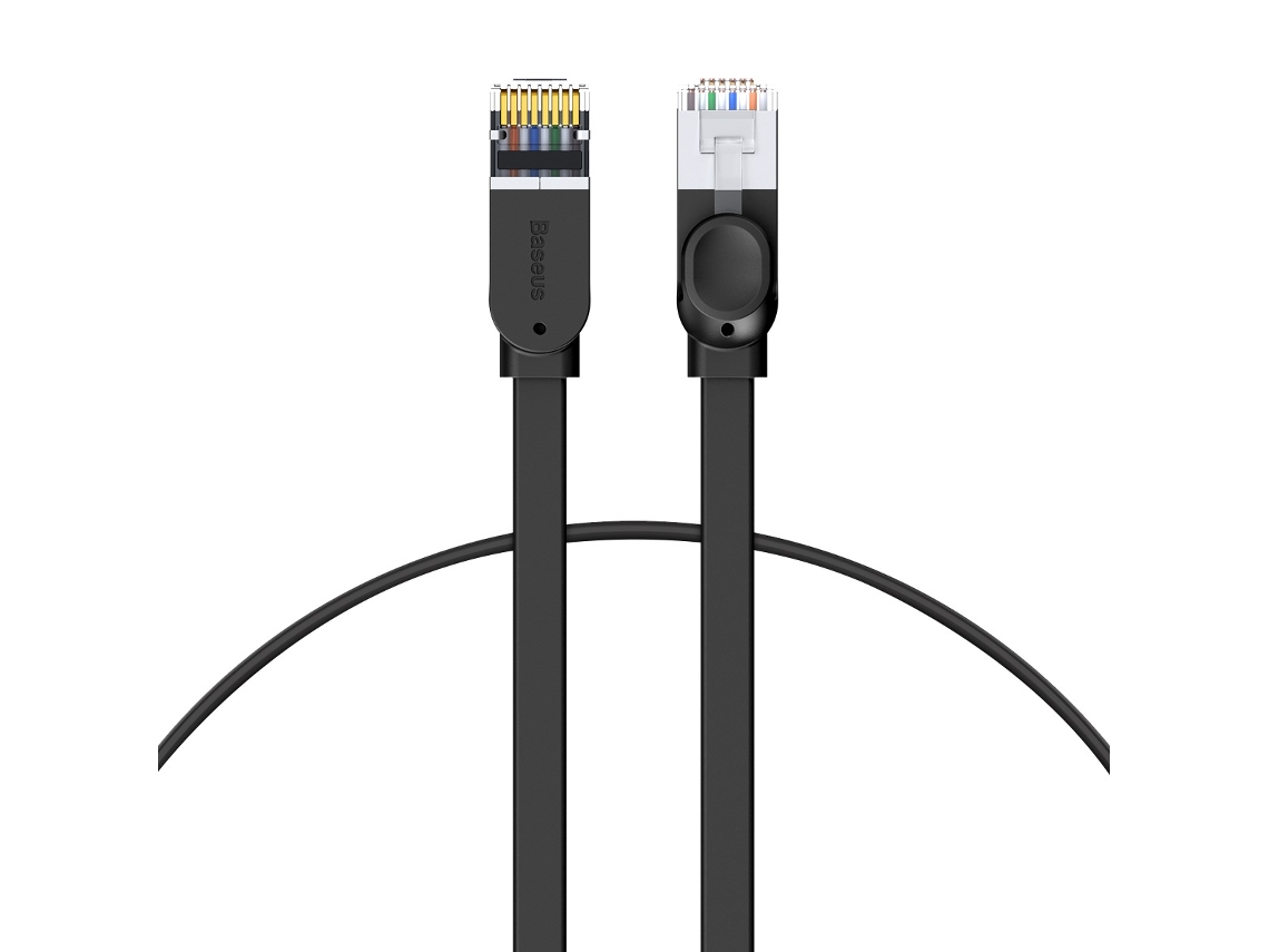 Cable Ethernet Plano Alta Baseus Negro