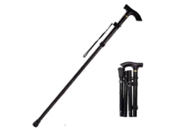Bastones de senderismo plegables y ajustables con base no IP para senderos y trekking...
