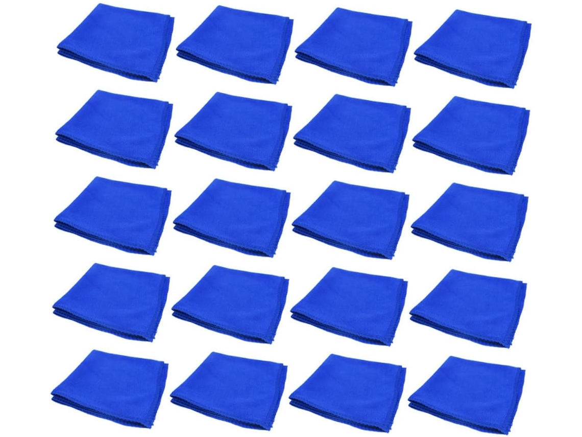 Juego de 50 paños multiusos para limpiar coches, aptos para cuero. Vayotoy