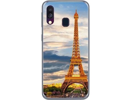Carcasa Samsung Galaxy A40 TUMUNDOSMARTPHONE Paris Multicolor