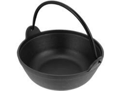 Olla Holandesa De Hierro Fundido Inoomp De 19 Cm Con Revestimiento Antiadherente Y Asa De Transporte. Utensilios De
