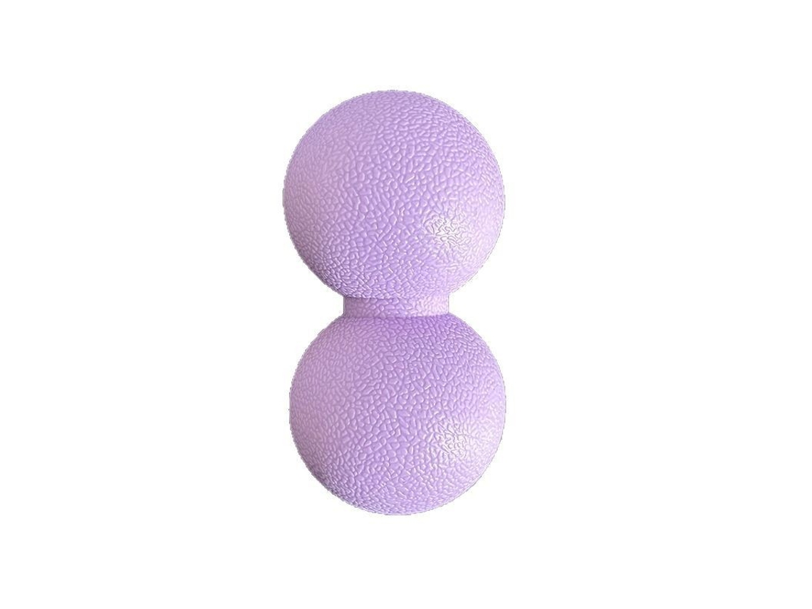 Pelota de masaje sólida MDUG (morado claro con dos esferas)