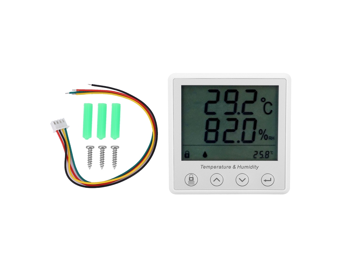 Monitor Inteligente De Temperatura Y Humedad Sensor Digital Higrómetro Termómetro
