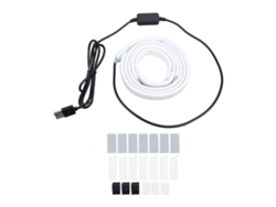 Tira De Luz Ambiental Led Rgb Sincronizada Con La Pantalla Para Monitor De 27 Pulgadas, Juegos Y Ordenador.