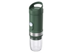 Cafetera de cápsulas Szsmart Kf18 con función de calentamiento, 20 bares, 3 en 1, 80 ml, color verde