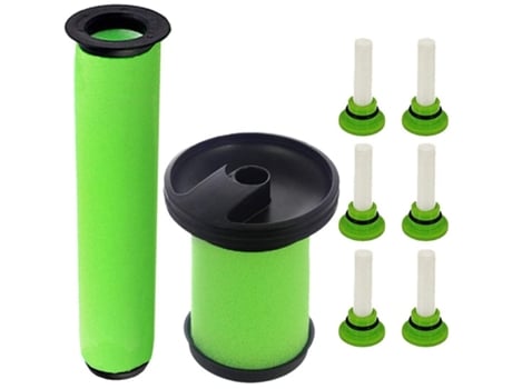 Ambientadores de filtros lavables verdes para aspiradora inalámbrica Gtech System K9 Airram Mk2 K9 Multi Mk2 K9