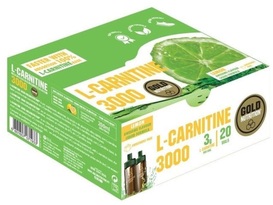 L-Carnitine 3000 20 Viales LimÃ³n