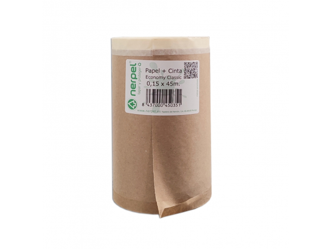 Rollo de Papel NERPEL con Cinta (15x45 cm)