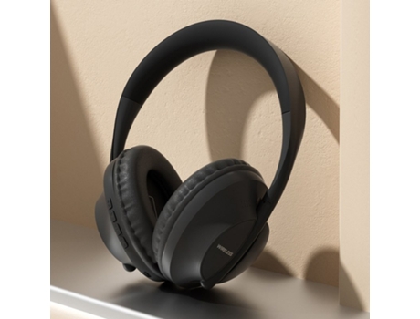 Auriculares Bluetooth Reducción de ruido inalámbrico Juego montado en la cabeza Universal Negro