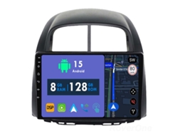 Coche Radio Android Auto Autoradio 8GB RAM 128G ROM CarPlay GPS RoverOne para Toyota Passo Daihatsu Boon Sirion para Subaru Justy Perodua 