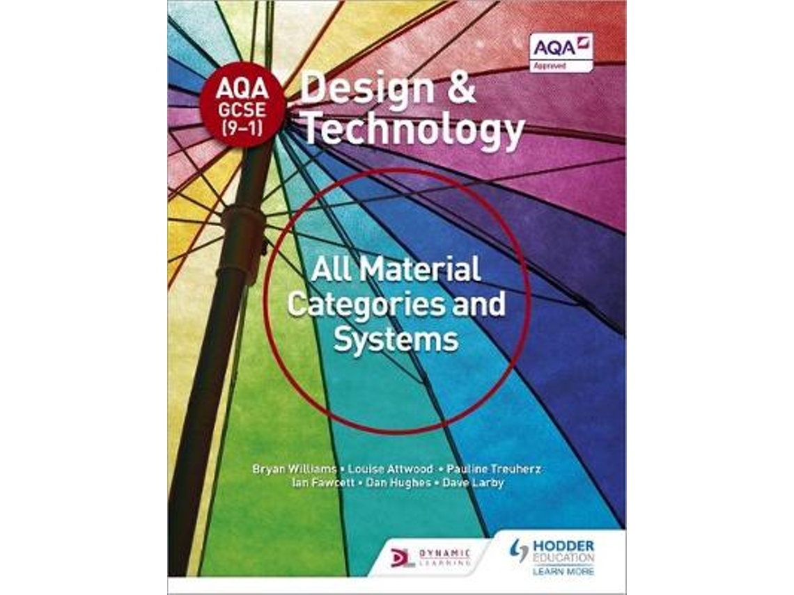 Libro AQA GCSE (9-1) Design and Technology: All Material Categories and Systems (Inglés)