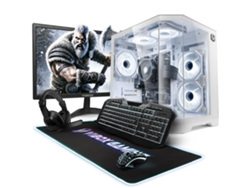 PC para juegos Vibox I-524 completo • Monitor de 22'' • Ryzen 3 3200g 4.0 Ghz • Radeon Vega 8 • 8 GB de RAM • SSD de 480 GB • Linux • Wifi